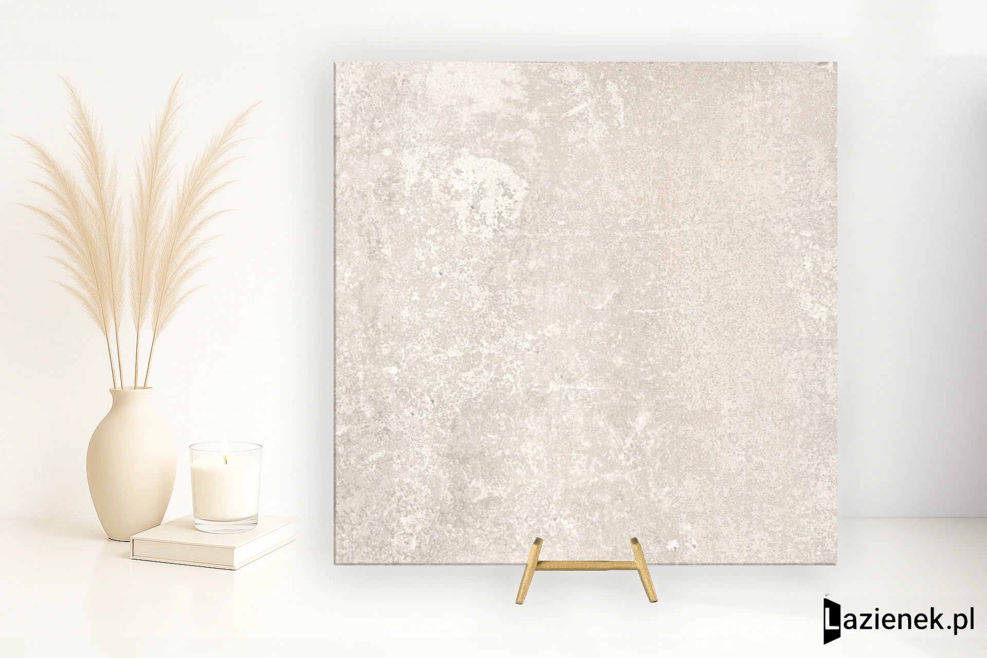 Tuscania Saint Michel Beige matowa 30.4x30.4 cm gr. 9 mm - płytka rektyfikowana / O7W3
