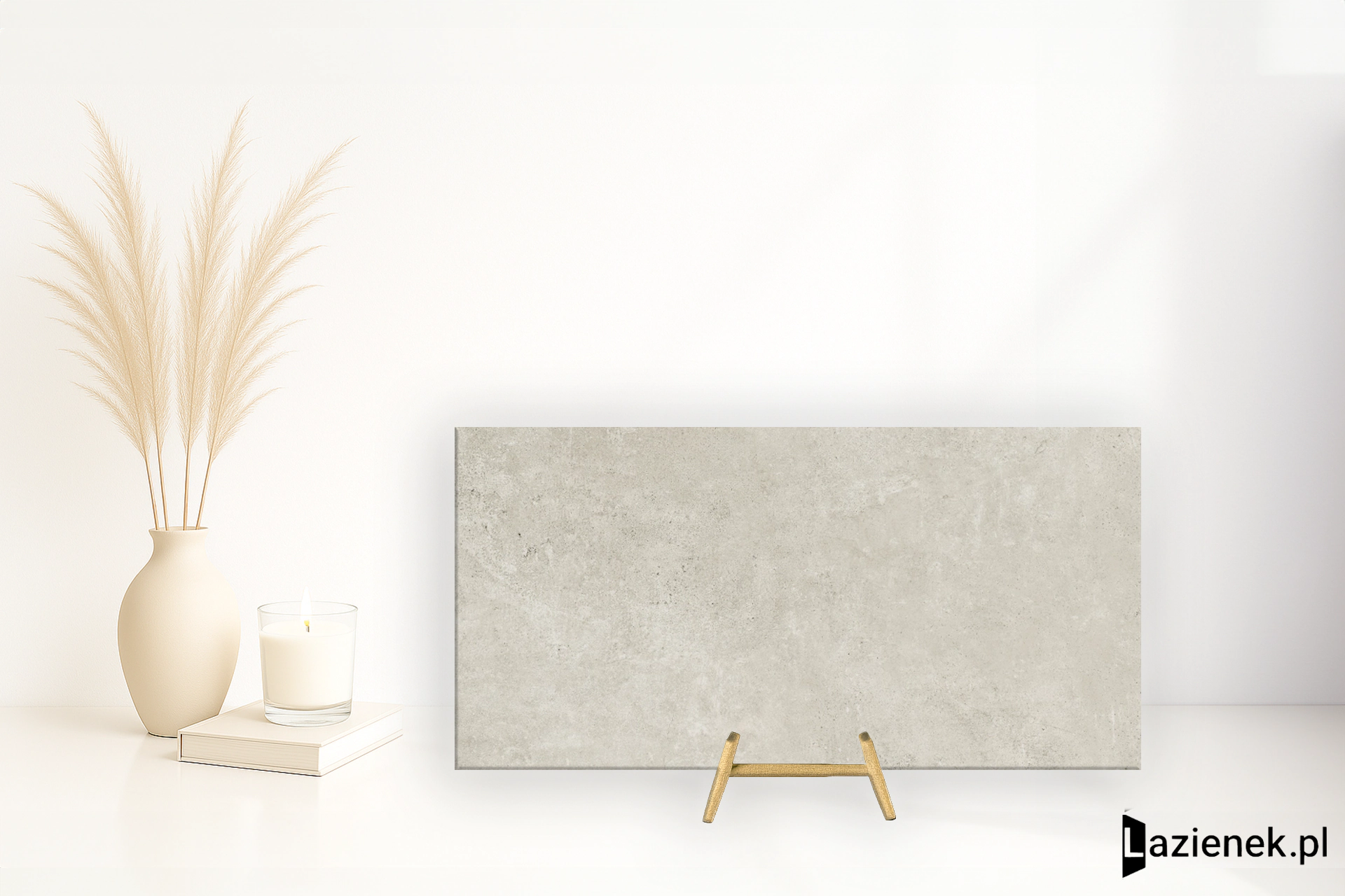 Tuscania Grey Soul Light matowa 30.4x61 cm gr. 9 mm - płytka rektyfikowana / H0Q9
