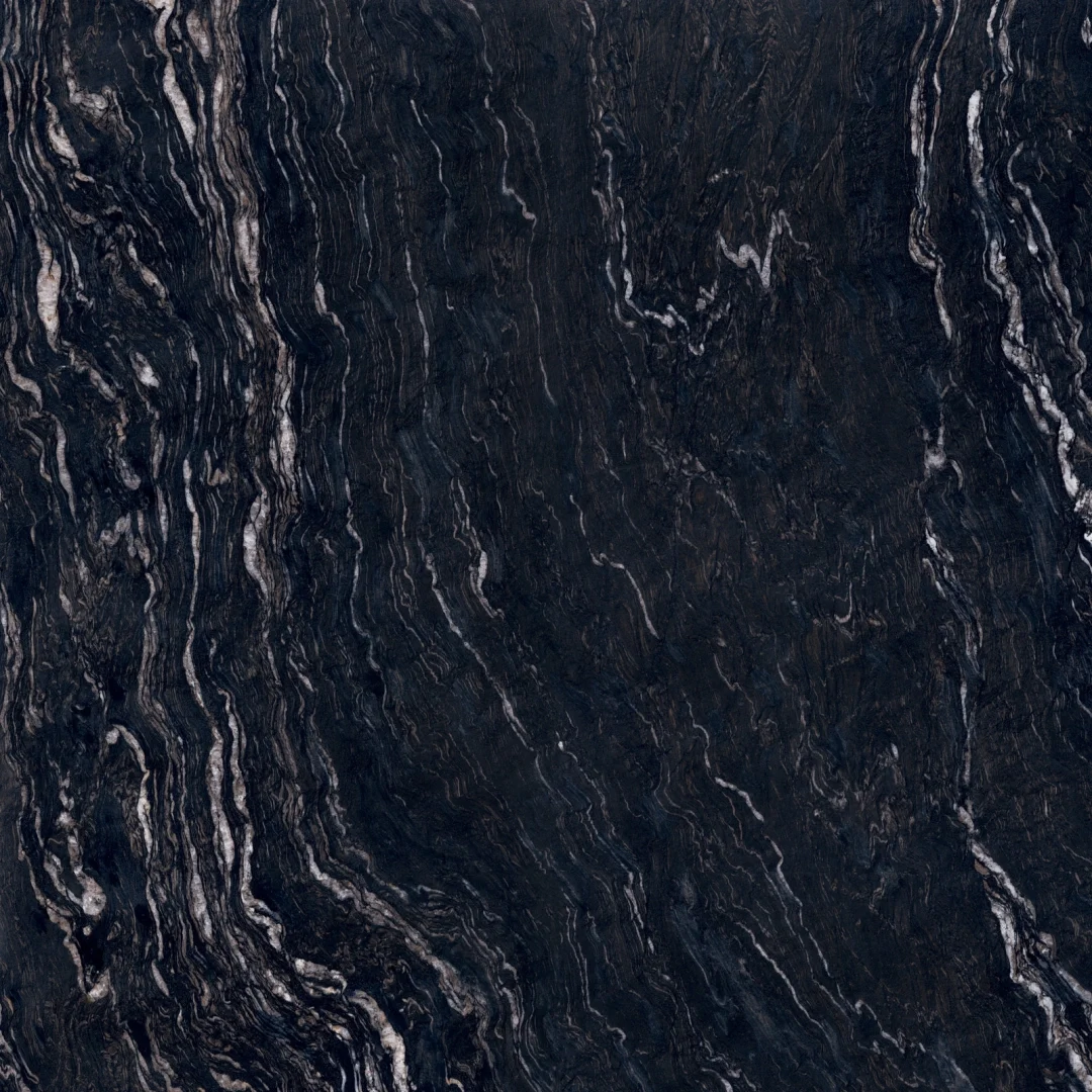 Abk Sensi Gems Titanium Black Naturale 120x120 cm Rekt.