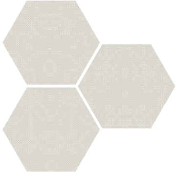 Apavisa Punto Croce White Naturale 25x29  
