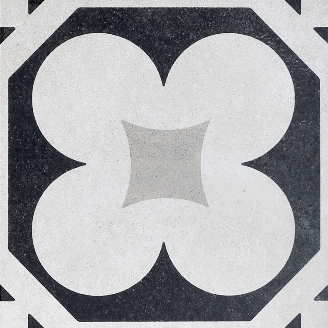 Fioranese Cementine Black &white Black &white_4 20x20 cm naturale rekt./CBW20C4