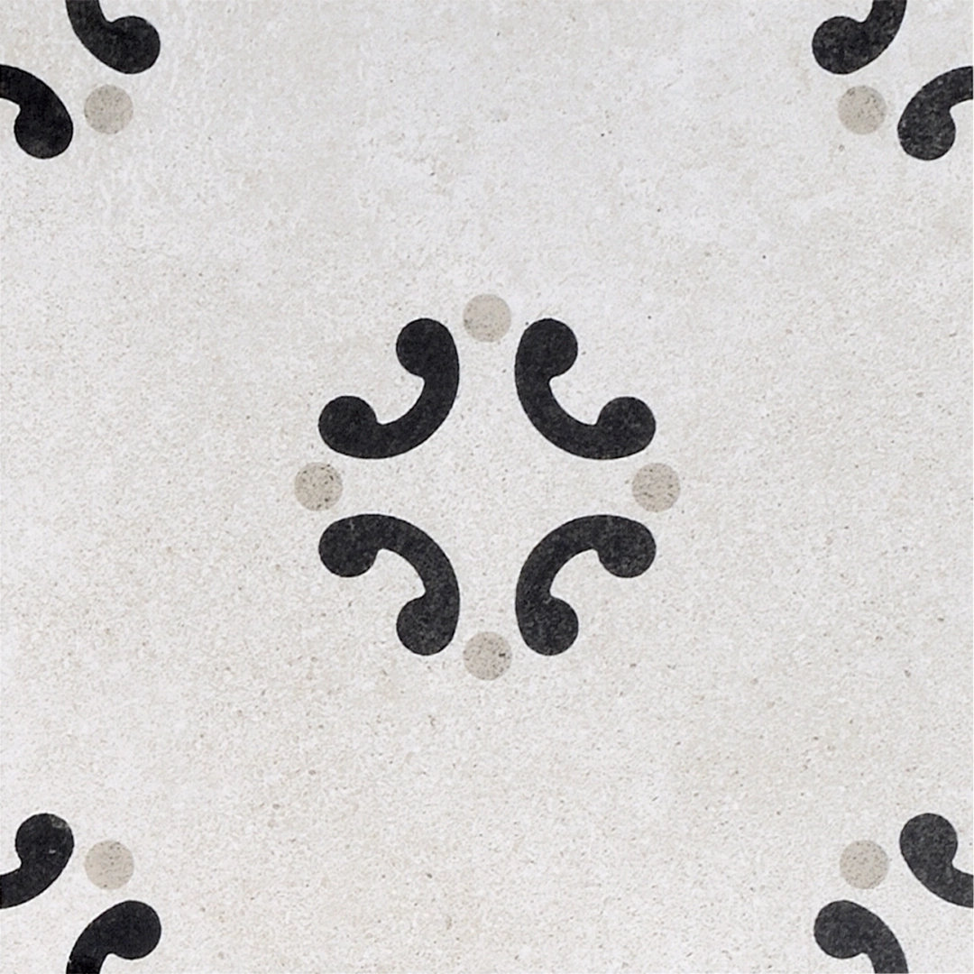 Fioranese Cementine Black &white Black &white_3 20x20 cm naturale rekt./CBW20C3