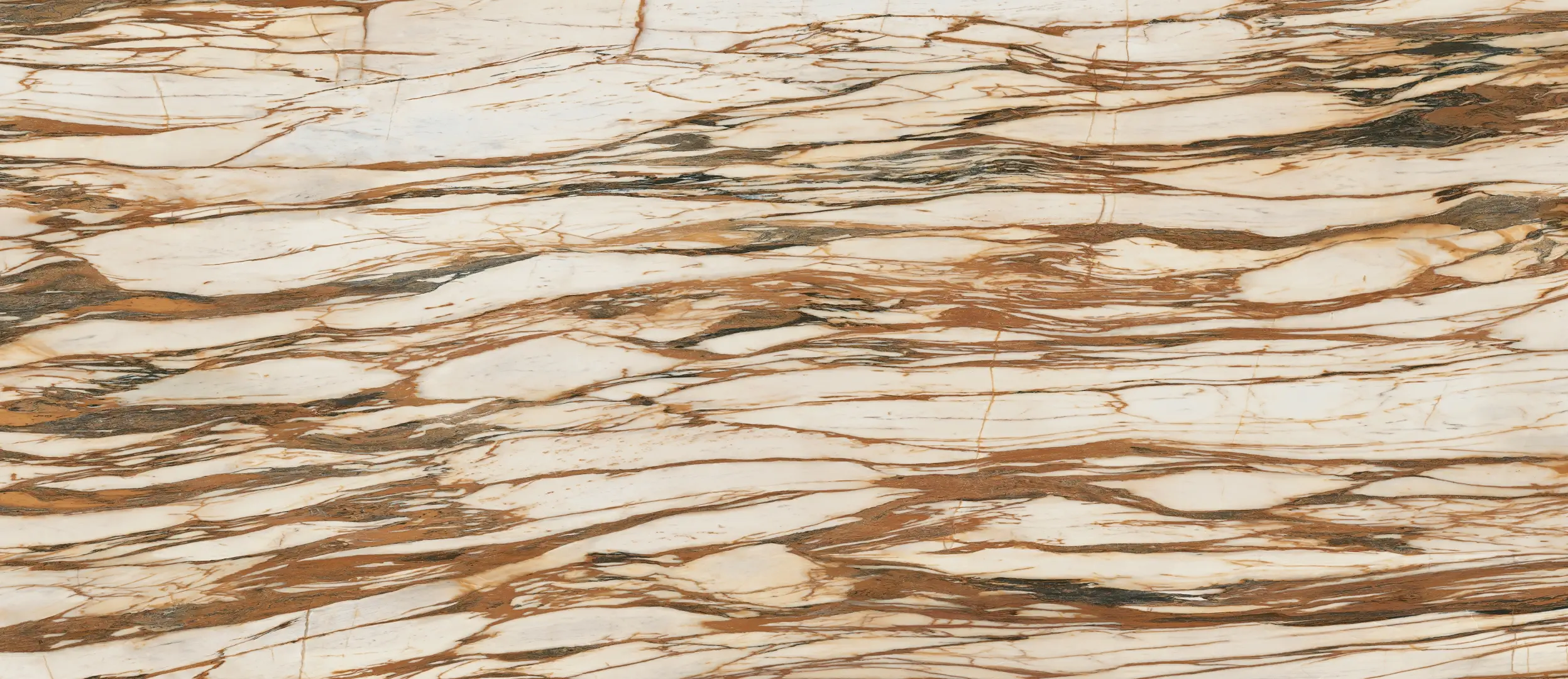 Mirage Wanderlust Calacatta Copper Lucido 80x160  Rekt.