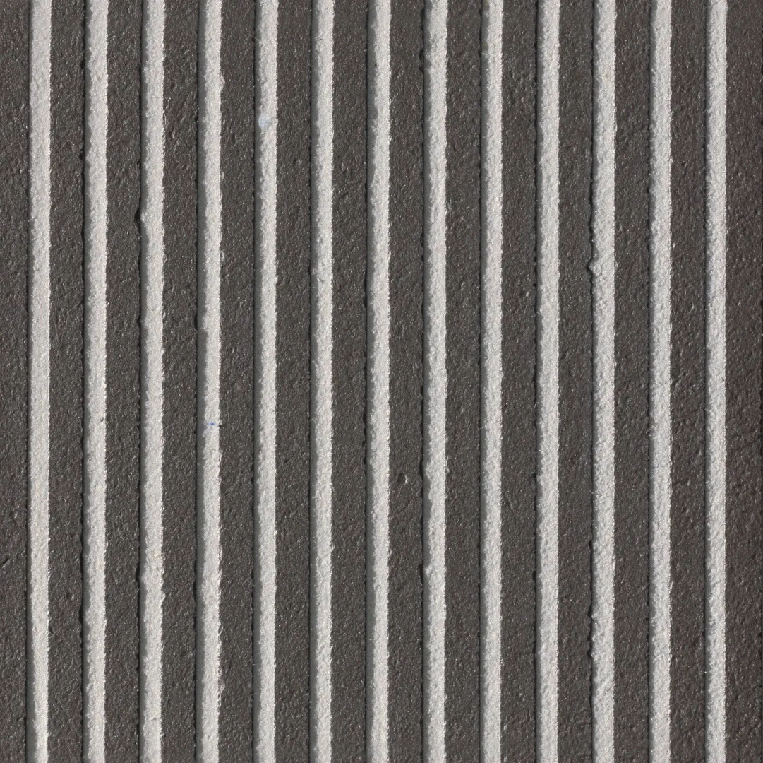 Mutina Fringe Anthracite Thin 12.3x12.3  