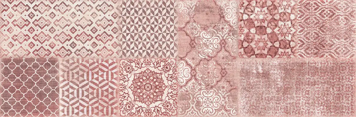 Trama Decoro Arazzo Avorio 25X76