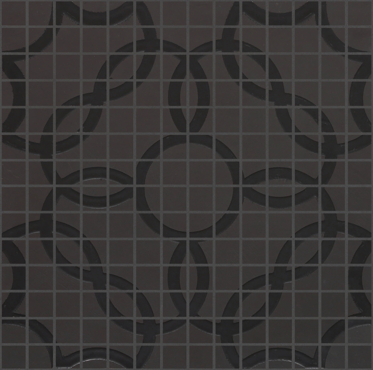 Tactile Carbone Mosaico Deco 40X40 