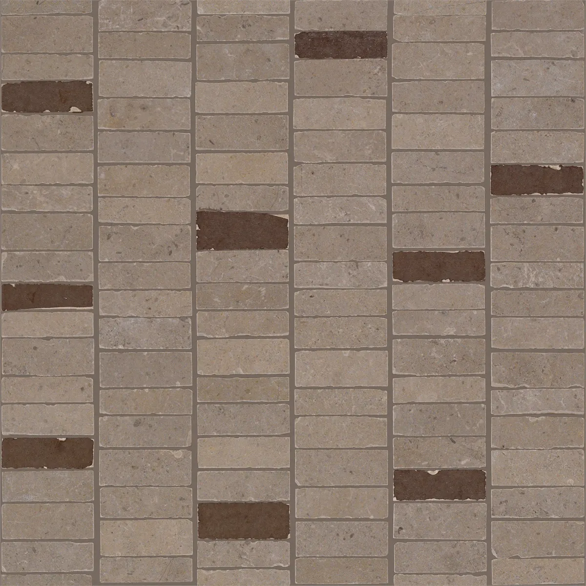 Rain Mosaico Taupe 30X30 