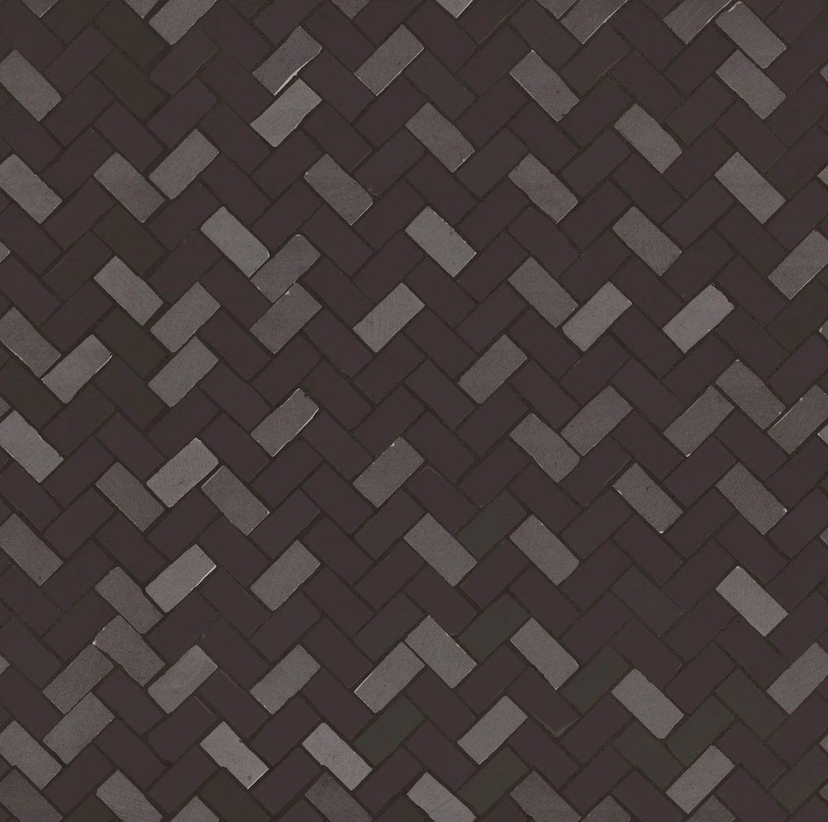 Tactile Carbone Mosaico Bone 40X40 