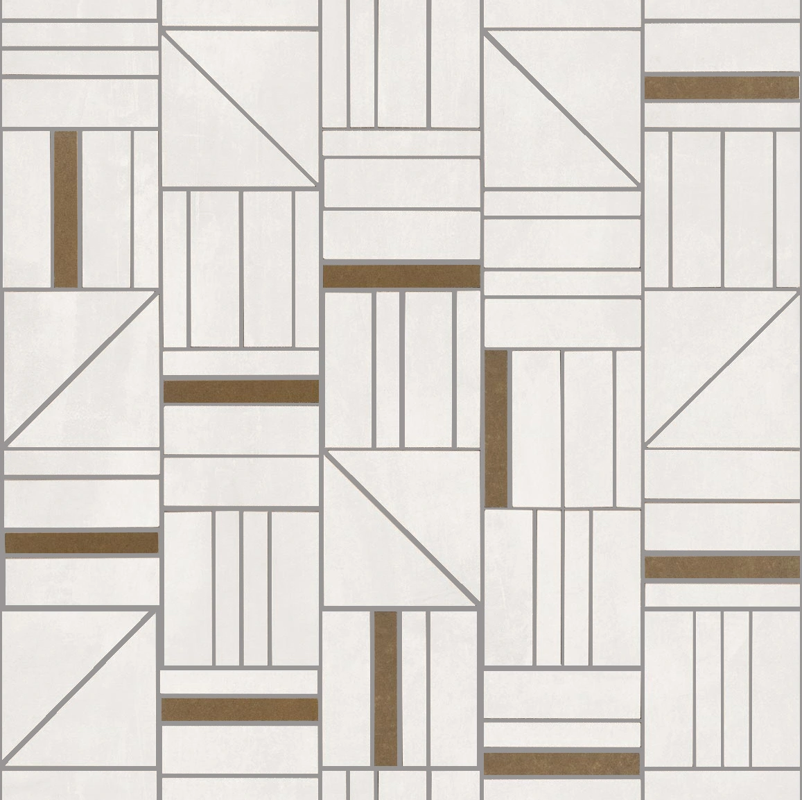 Resina Bianco Mosaico Forme 40X43 