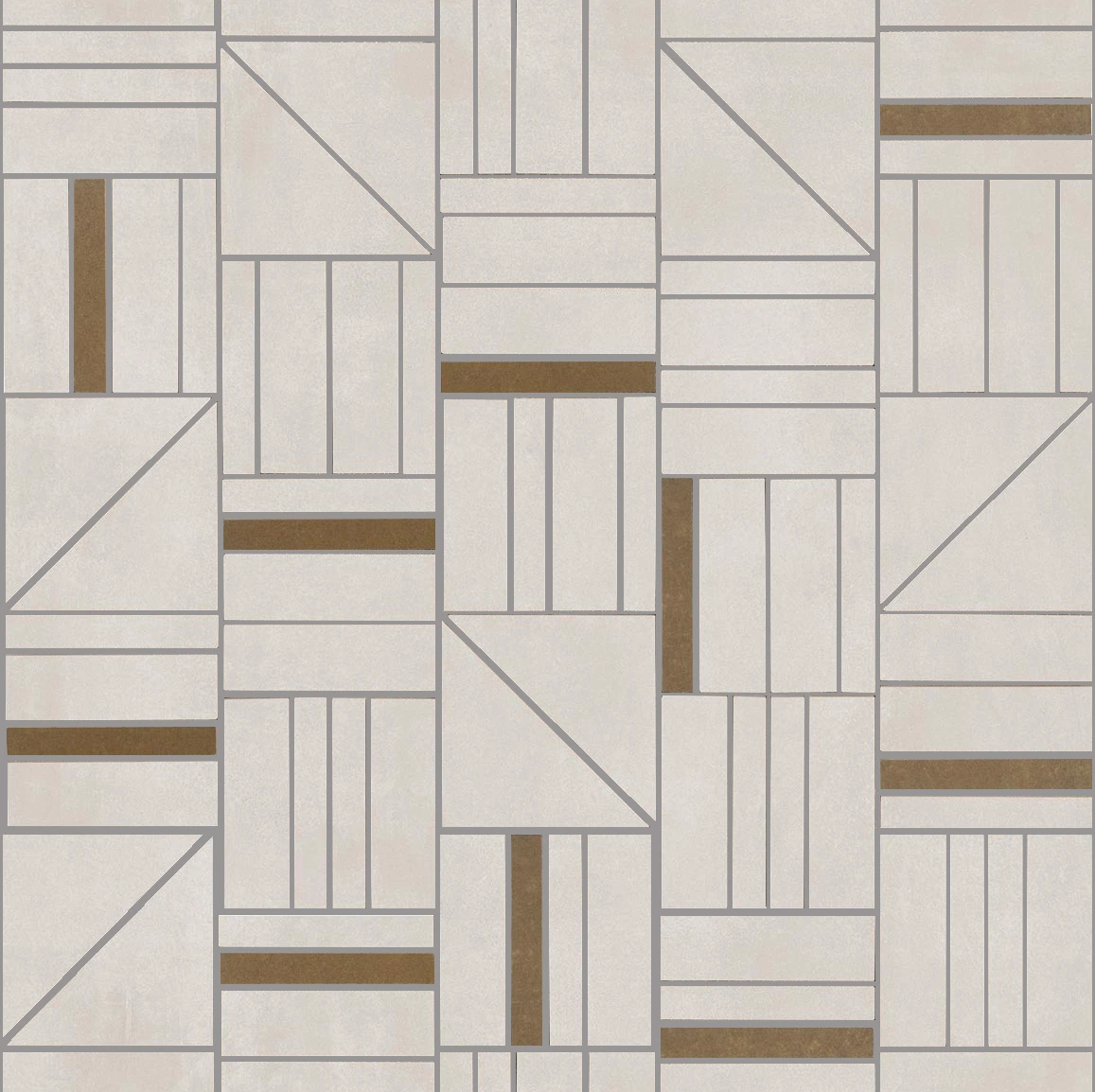 Resina Grigio Mosaico Forme 40X43 