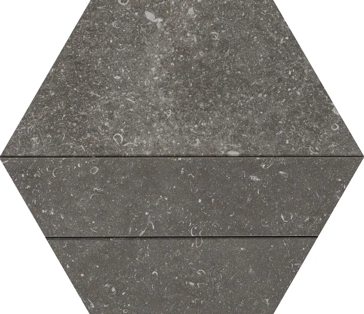 Lunar Deep Grey Mosaico 3D 29X33,5 