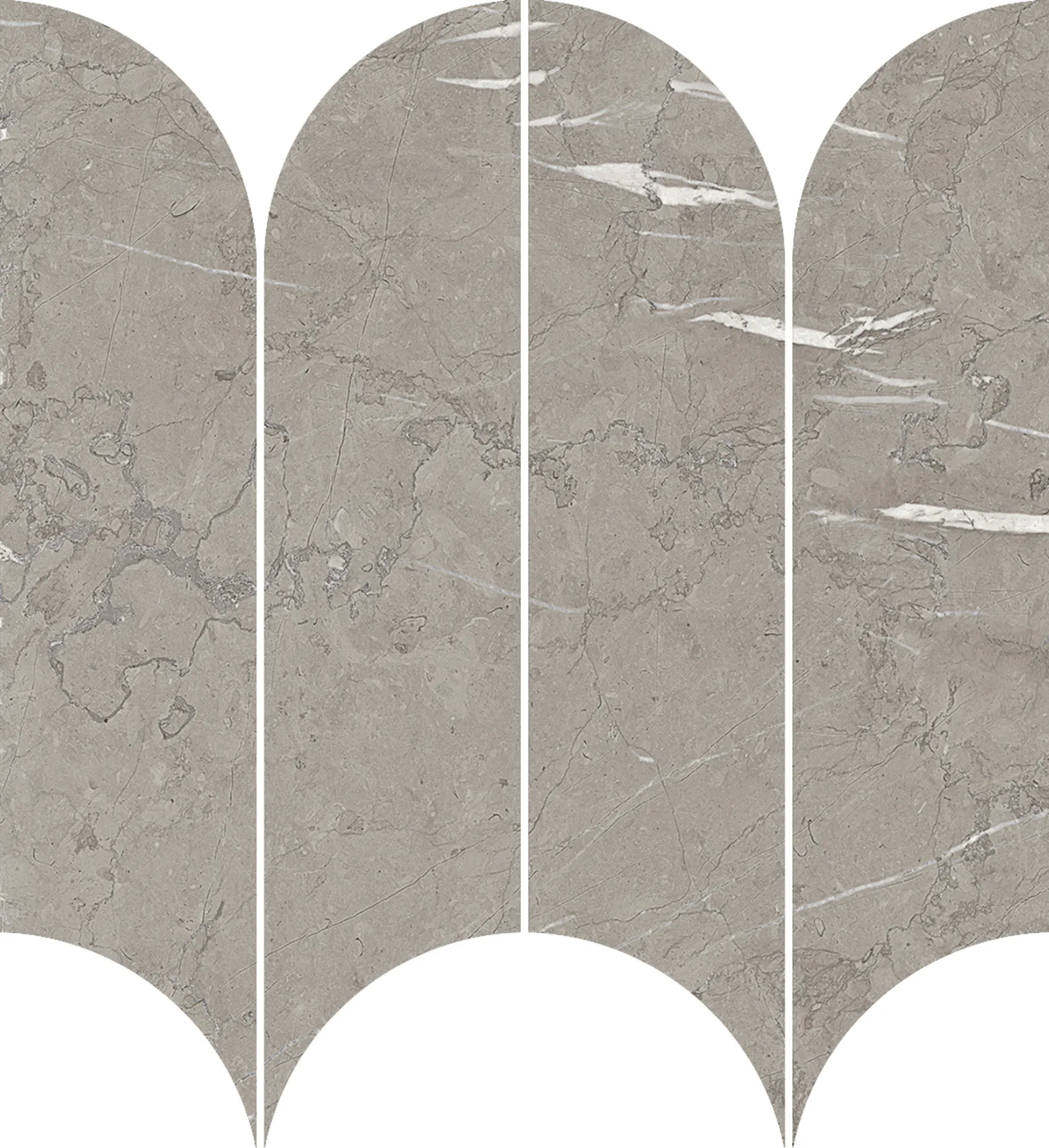 Ragno Incanto Velvet Taupe Mosaico Ventaglio 28,1x31cm