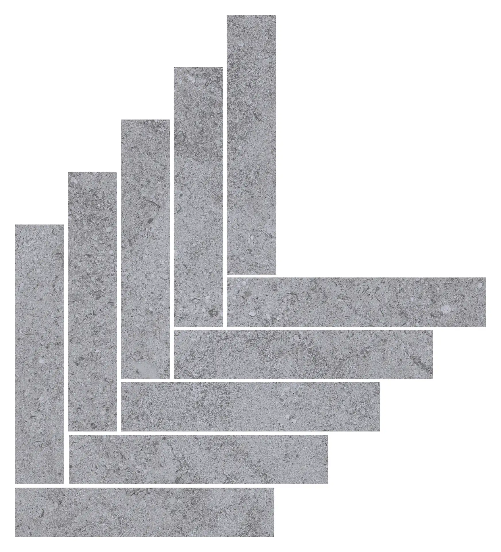 Ragno Kalkstone Grey Mosaico Freccia 44,9x61,6cm
