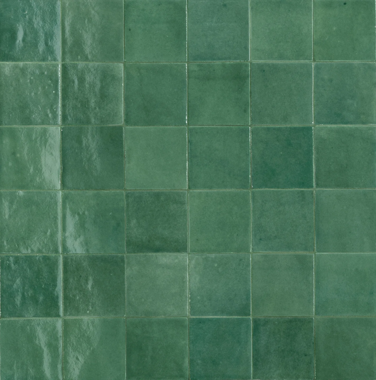 Ragno Mélange Teal Glossy 10x10cm