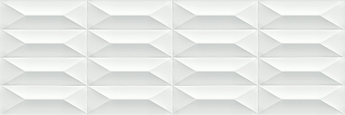 Off Bianco Lux Struttura Gemma 3D 30X90 rekt.