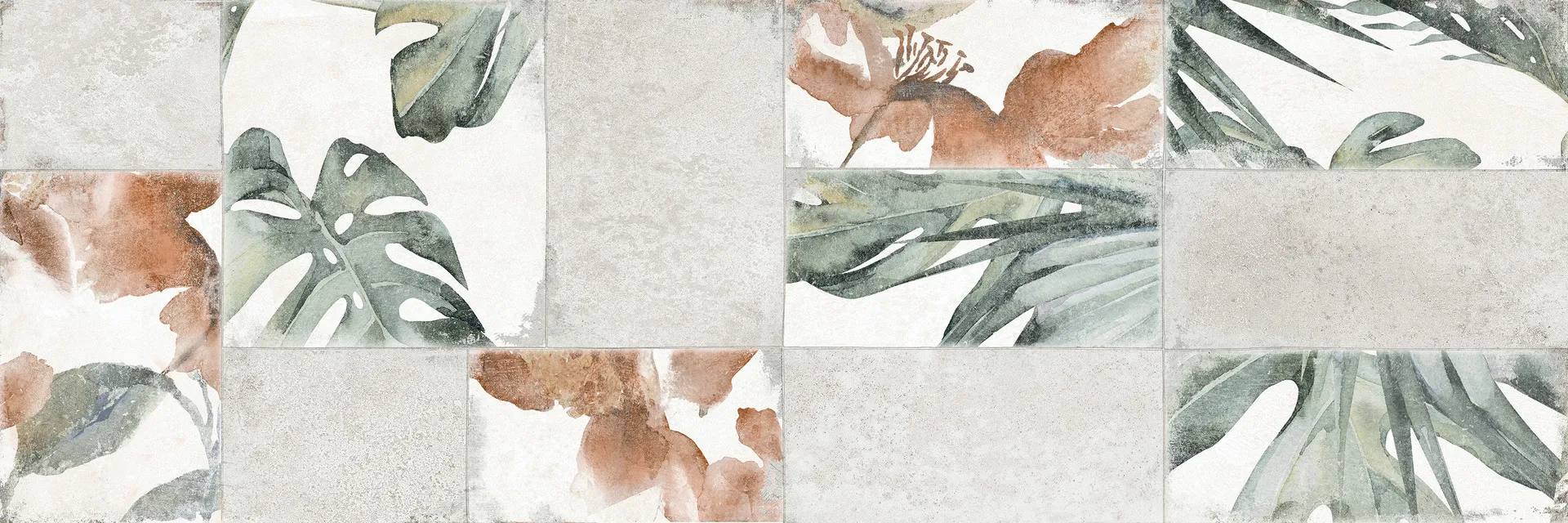 Ragno Roots Decoro Bluwall Grey 30x90cm