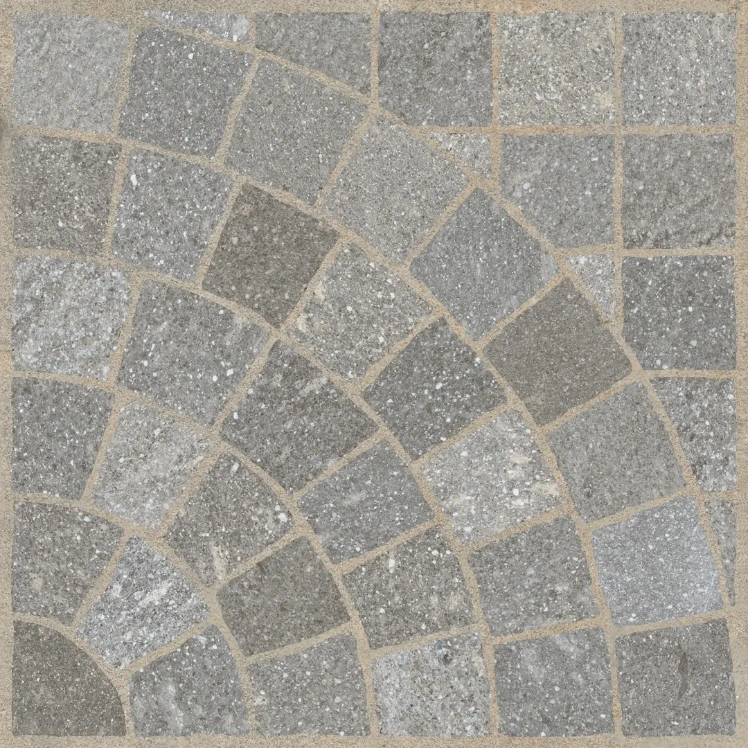 Rondine Aurelia Emilia Valeria Grigioarco Naturale 60x60 Rekt.