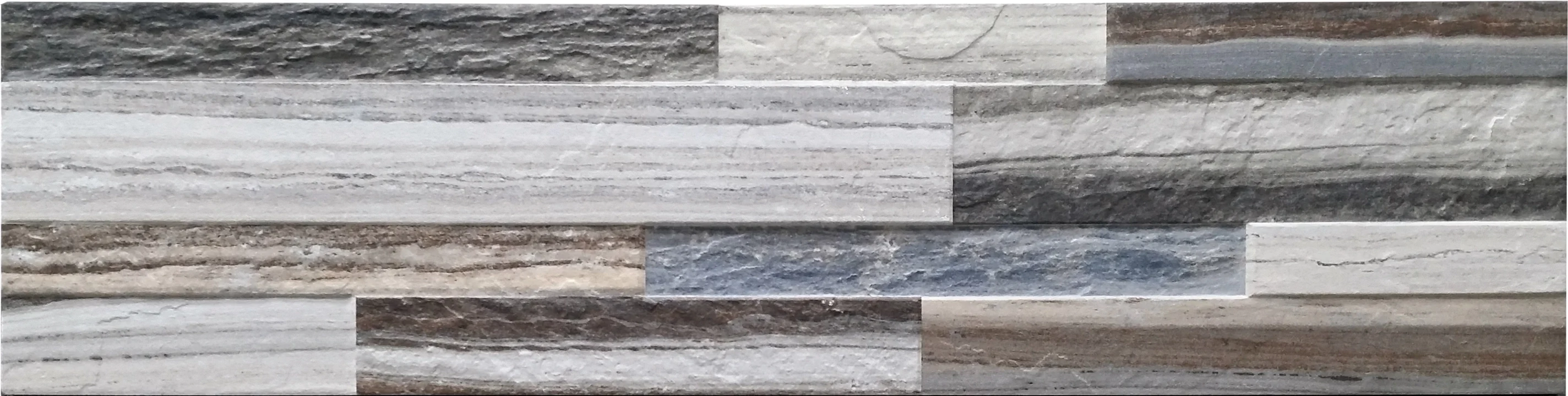 Rondine Palissandro 3D Multicolor Naturale 15x61 
