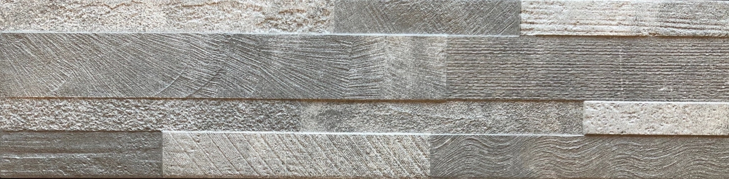 Rondine Volcano 3D Grey Naturale 15x61 Rekt.