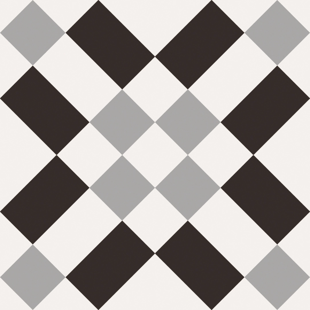 Ceramica Sant'agostino Patchwork b&w B&w 02 Naturale 20x20cm Rekt. /CSAPBW0220  