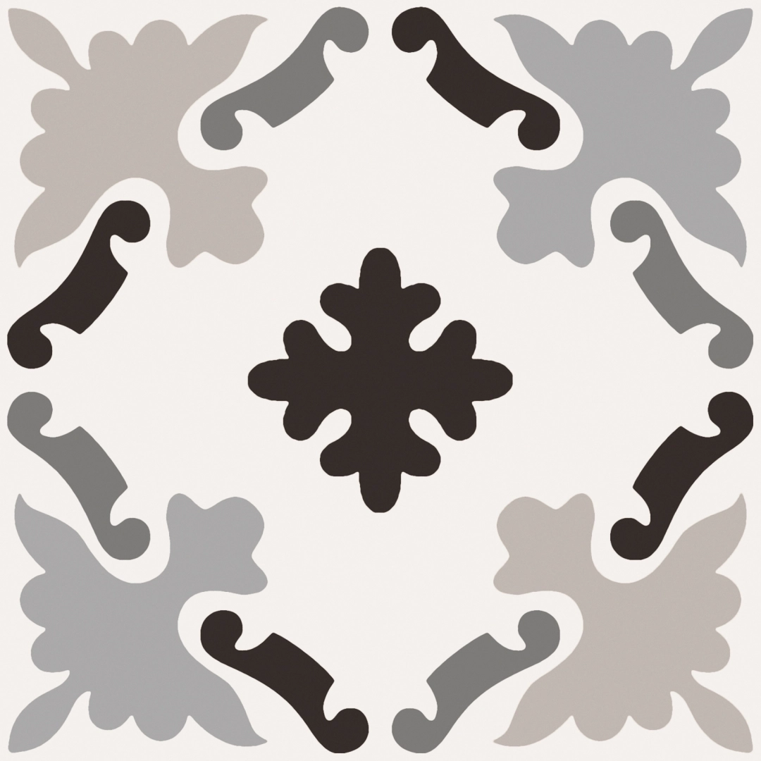 Ceramica Sant'agostino Patchwork b&w B&w 03 Naturale 20x20cm Rekt. /CSAPBW0320  
