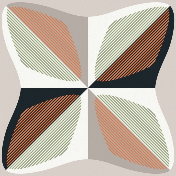 Ceramica Sant'agostino Fun Winter 02 Naturale 20x20cm Rekt. /CSAFUWR220  