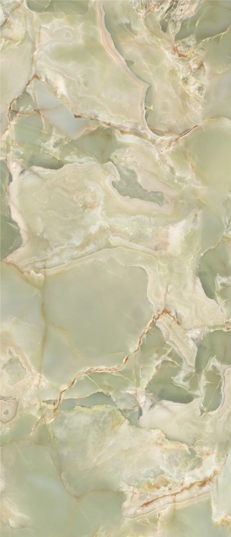 Tagina Onice Reale Smeraldo Lucidato 120x280 Rekt.