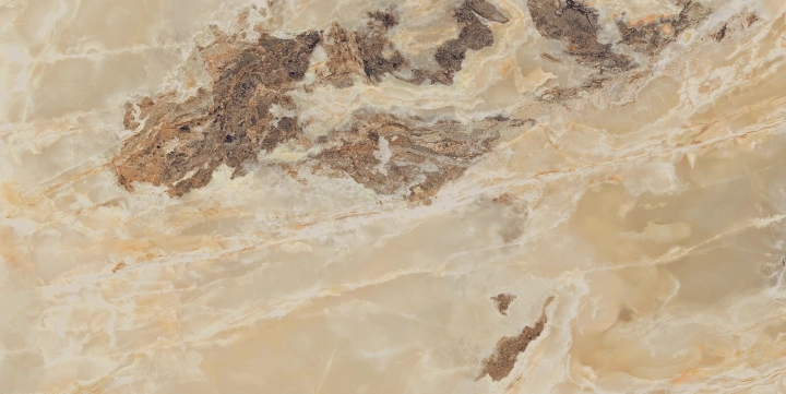 Florim Onyx&More Golden Blend satynowa 60x120 - płytka imitująca marmur