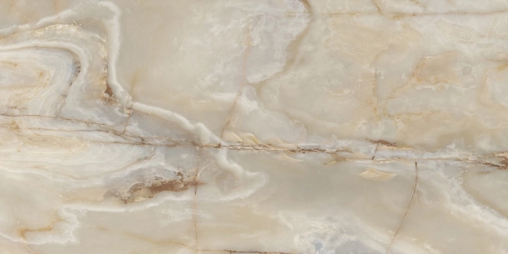 Florim Onyx&More Golden Onyx błyszcząca 60x120 - płytka imitująca marmur