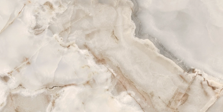 Florim Reves Noisette błyszcząca 60x120 - płytka imitująca marmur
