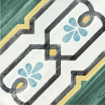 Fioranese Cementine Shiny Shiny_3 błyszcząca 20x20 -płytka nierektyfikowana - płytka dekoracyjna