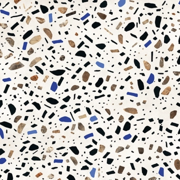 Fioranese Fio.Ghiaia Bianco mocno 60x60 - płytka imitująca lastryko