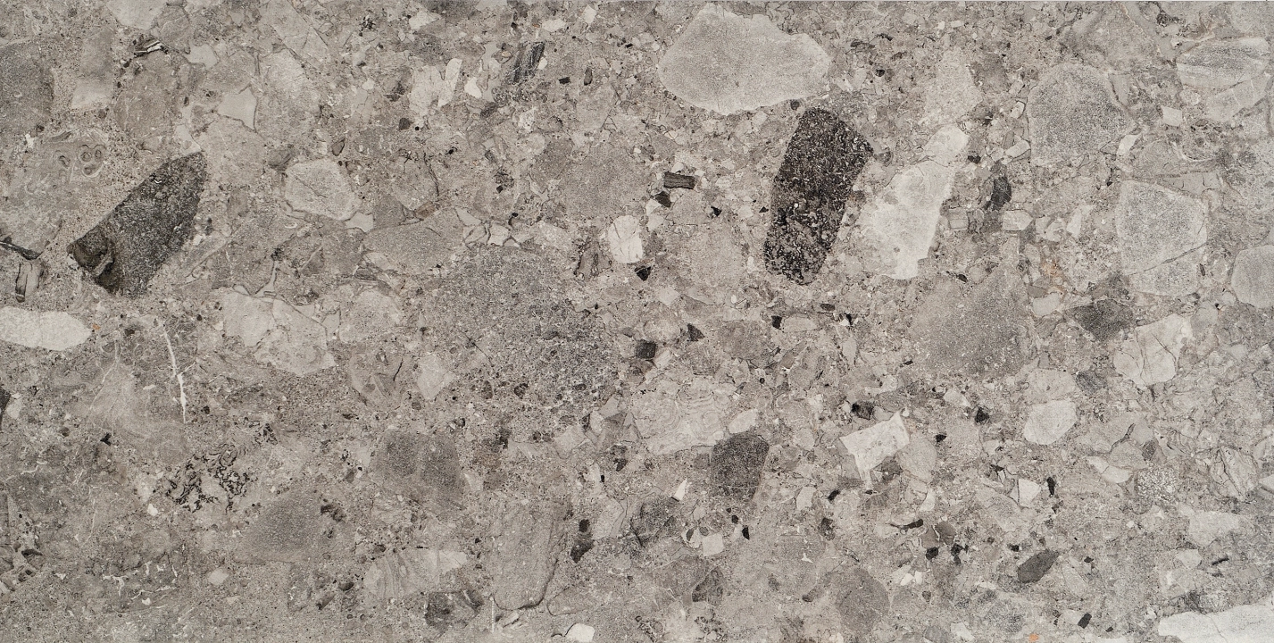 Fioranese Frammenta Grigio Scuro mocno 60.4x120.8 -płytka nierektyfikowana - płytka imitująca lastryko