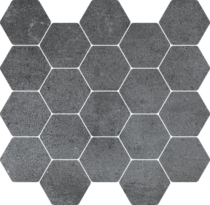 Ragno Clayton Dark Grey 30.3x30.3 - płytka imitująca kamień