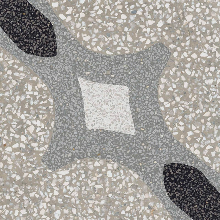 Marazzi D_Segni Scaglie 9 20x20 - płytka imitująca lastryko