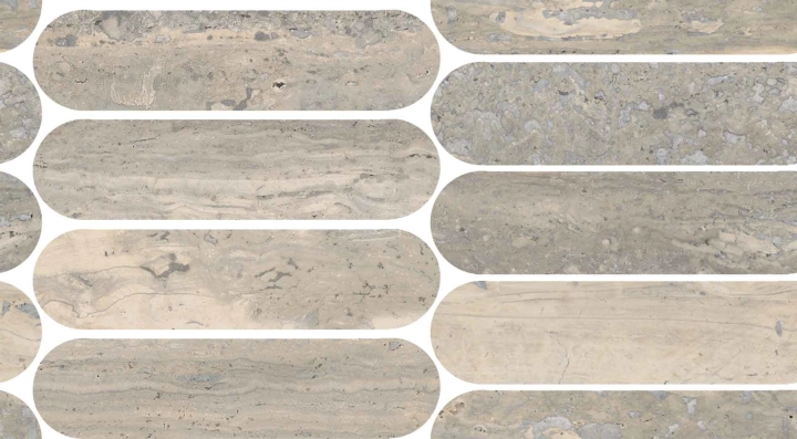 Marazzi Mystone Travertino Silver 20x36.5 - płytka imitująca kamień