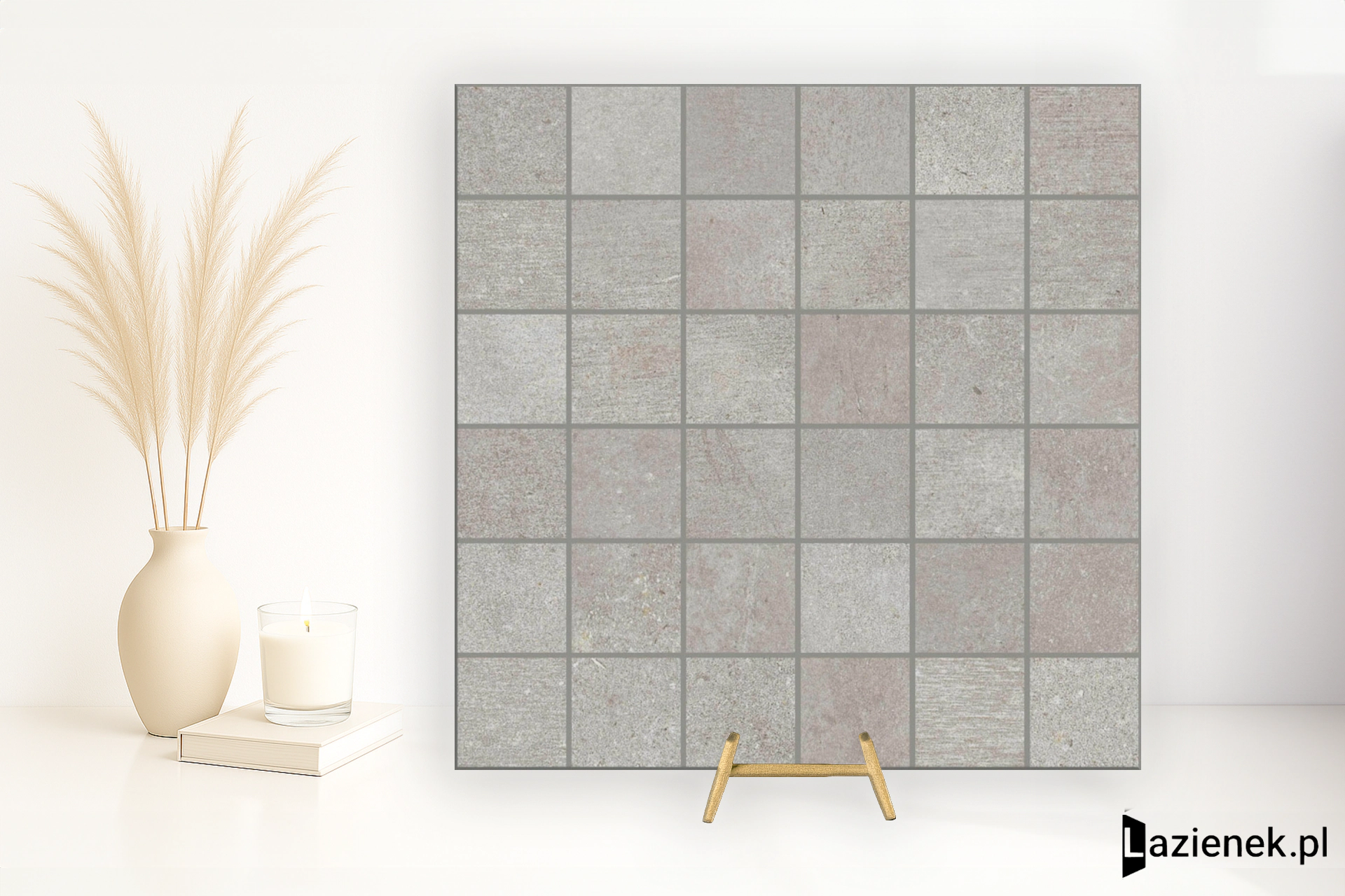 Marazzi Plaster Grey 30x30 - płytka imitująca beton