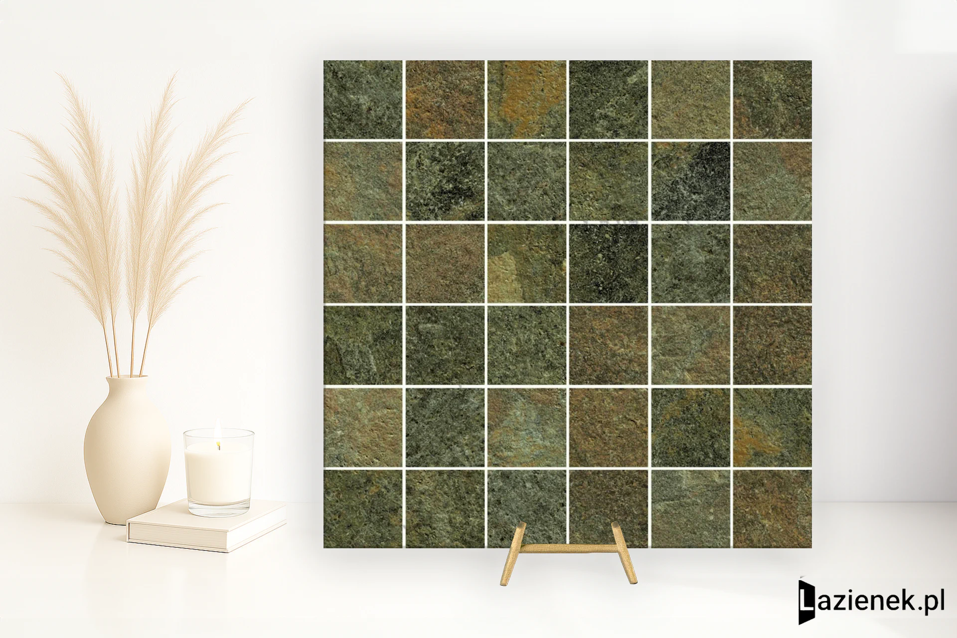 Marazzi Rocking Tobacco struktura 30x30 - płytka imitująca kamień