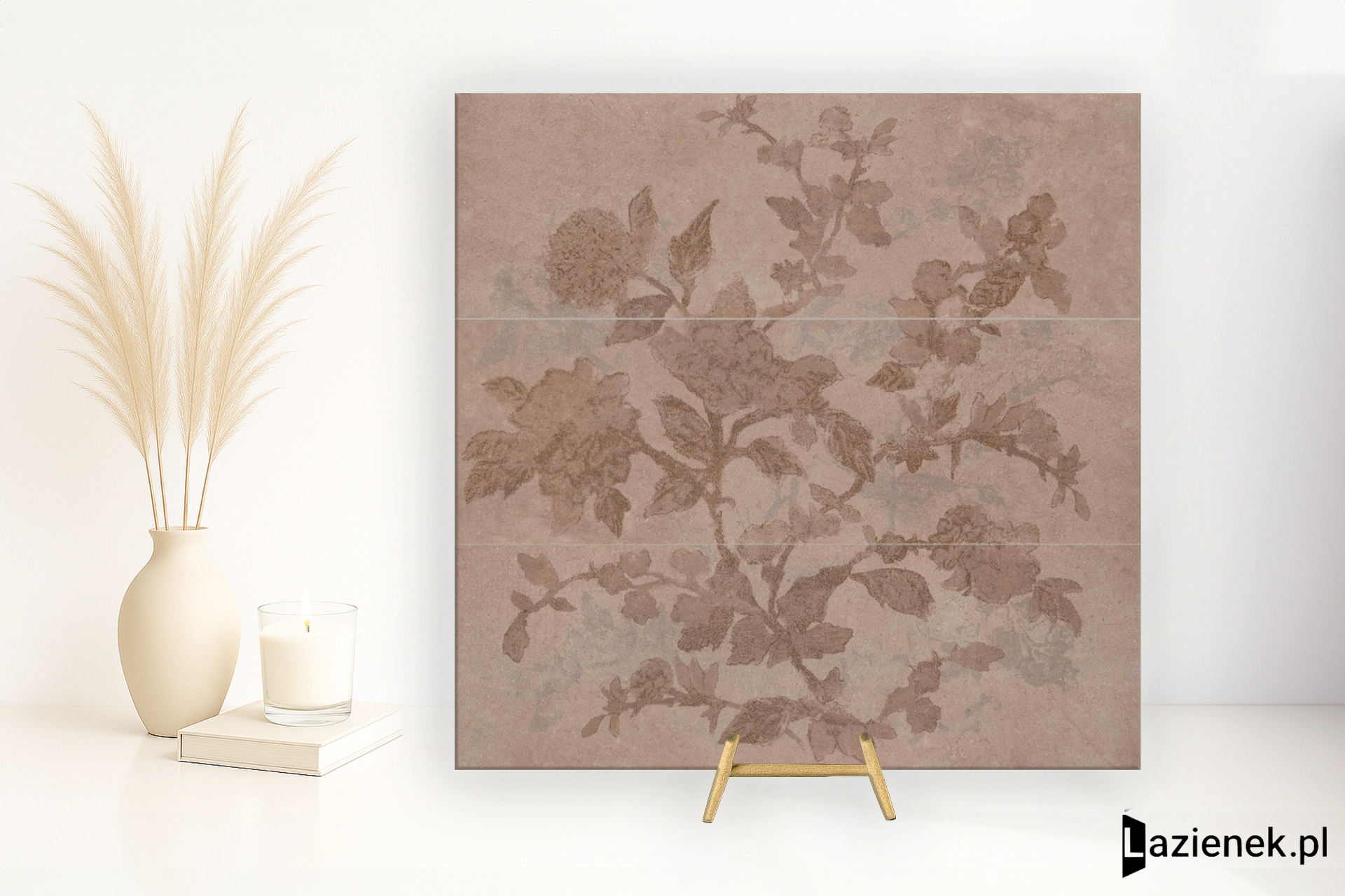 Marazzi Stone_Art Moka 120x120 - płytka imitująca kamień