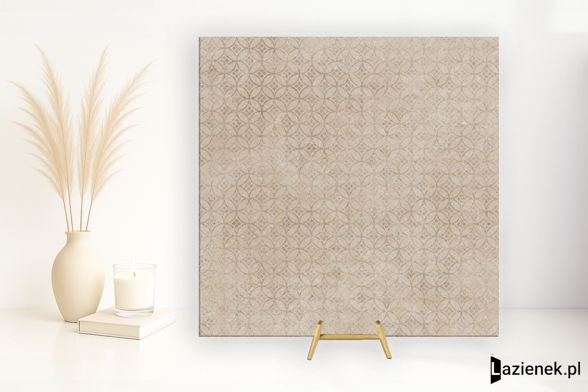Marazzi Stream Ivory 60x60 - płytka imitująca kamień