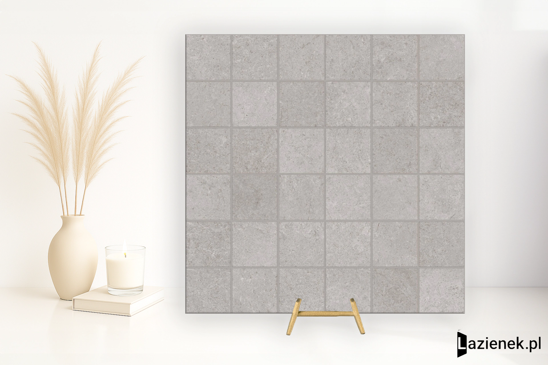 Marazzi Stream Grey 30x30 - płytka imitująca kamień