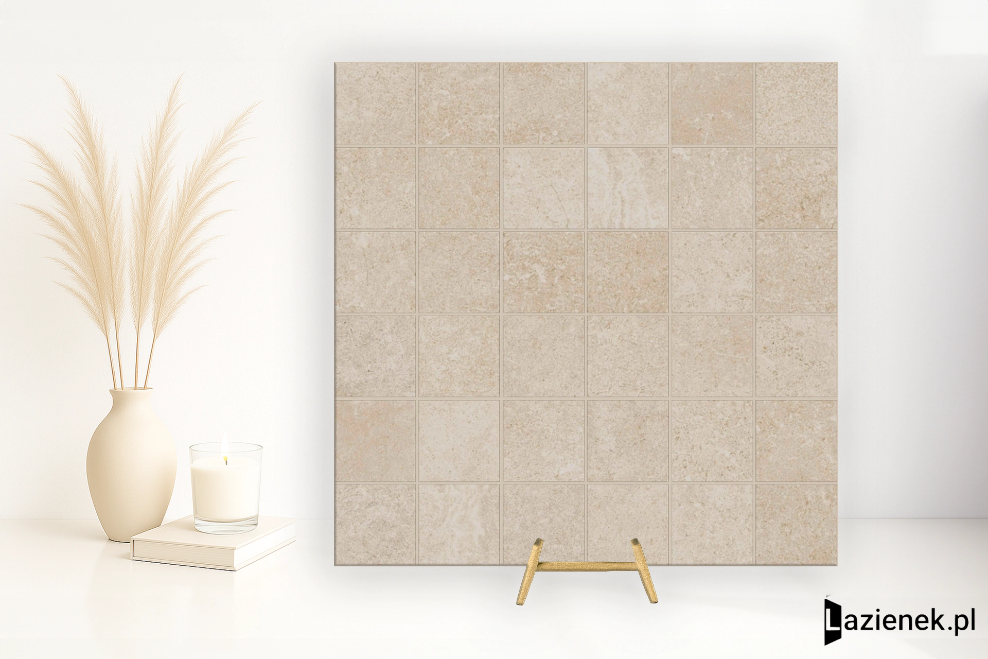 Marazzi Stream Ivory 30x30 - płytka imitująca kamień