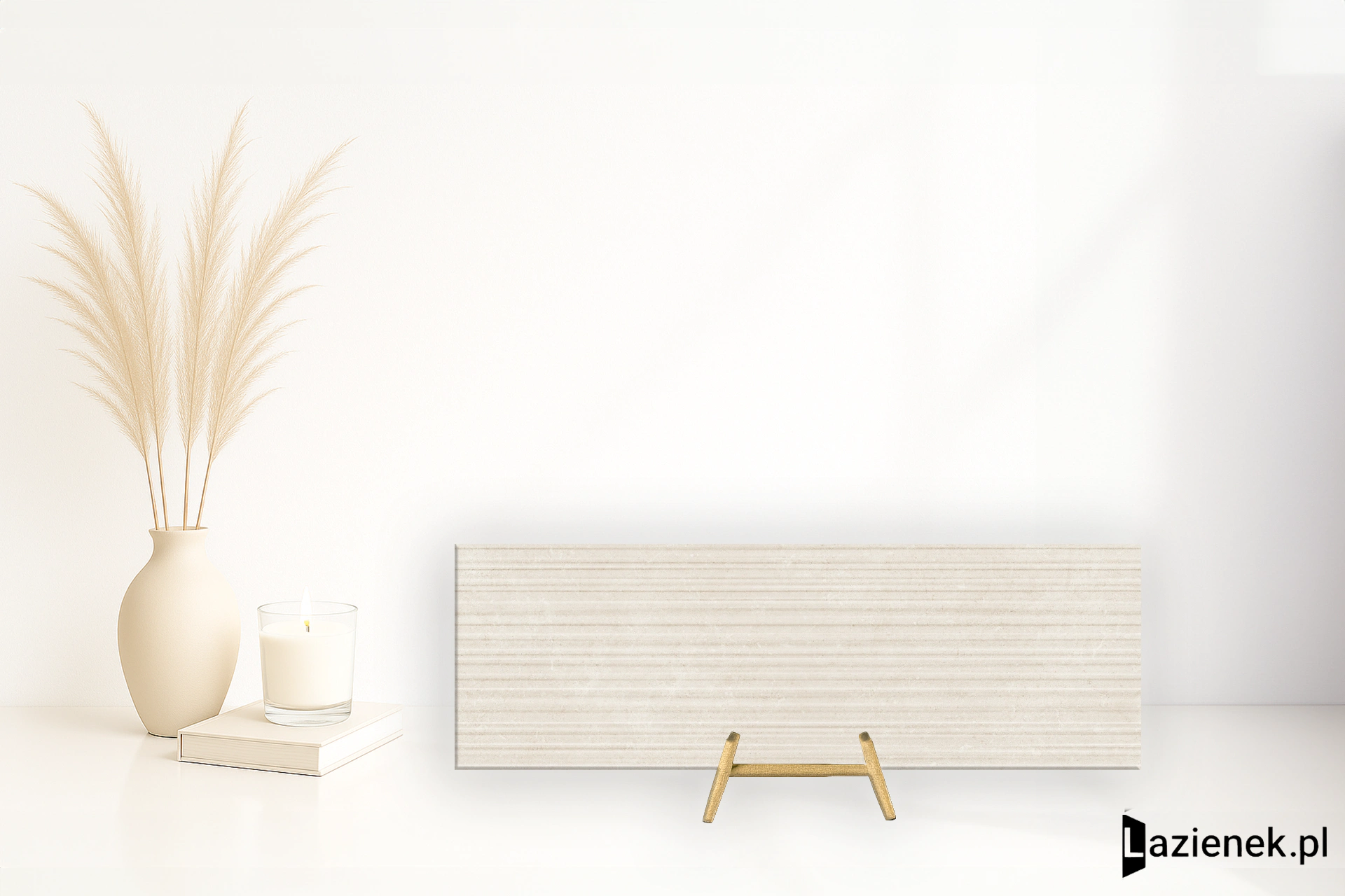 Marazzi Stream Ivory 25x76 - płytka imitująca kamień
