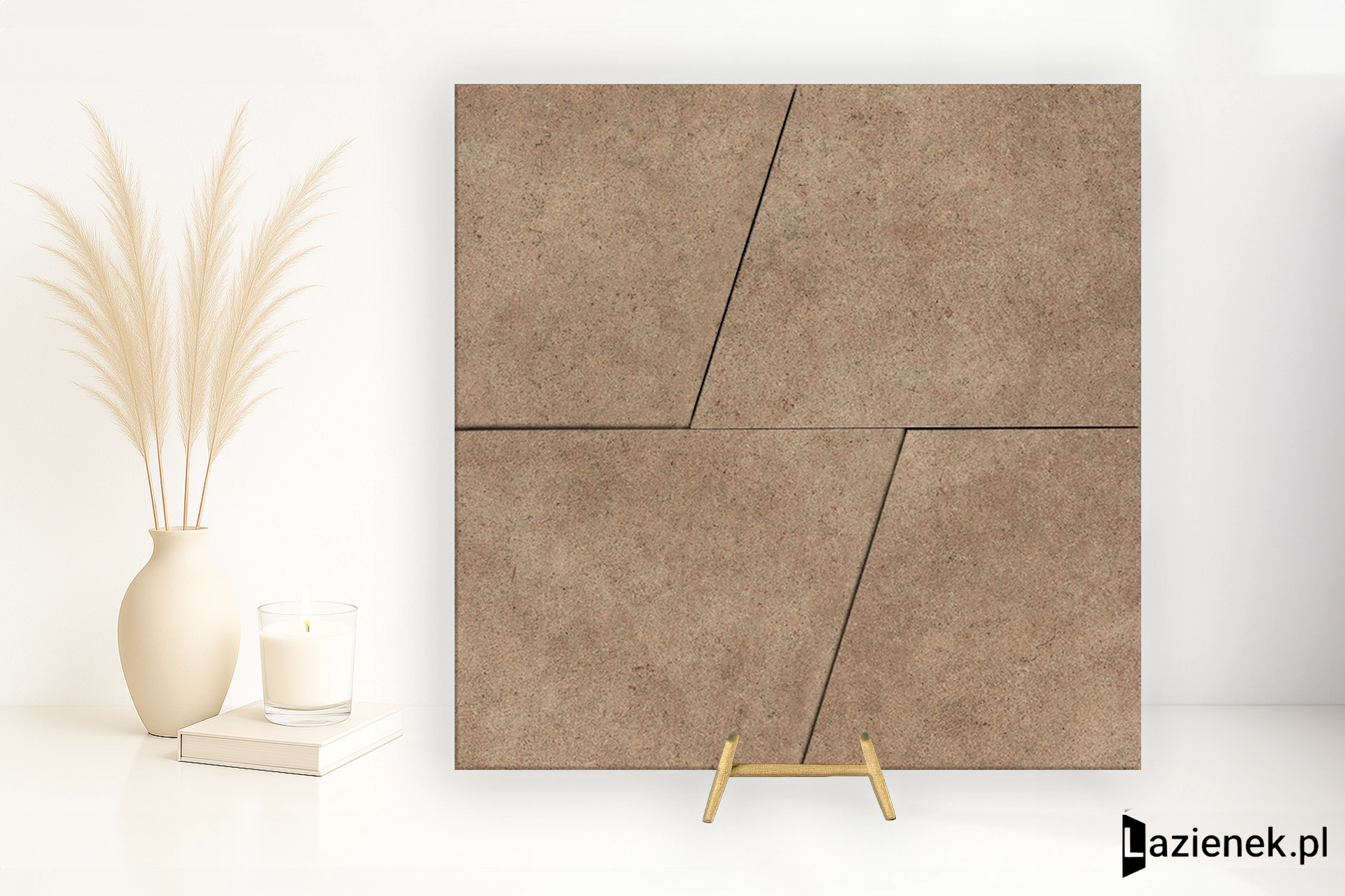 Marazzi Terratech Senape 28.5x28.5 - płytka imitująca beton