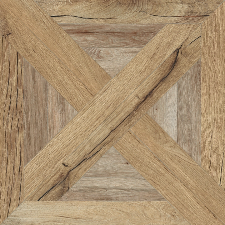 Flaviker Nordik Wood Gold 60x60 - płytka drewnopodobna