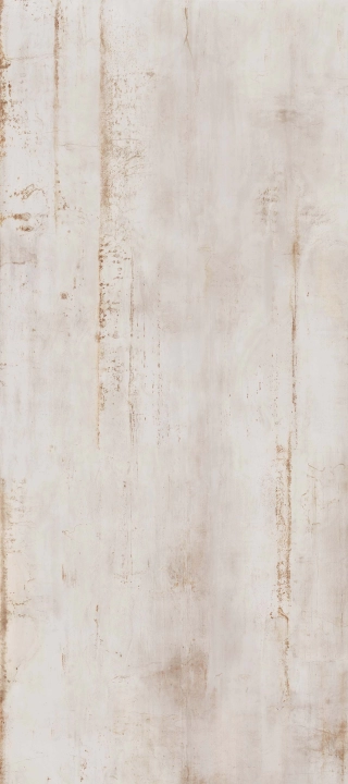 Flaviker Rebel White 120x280 - płytka imitująca metal