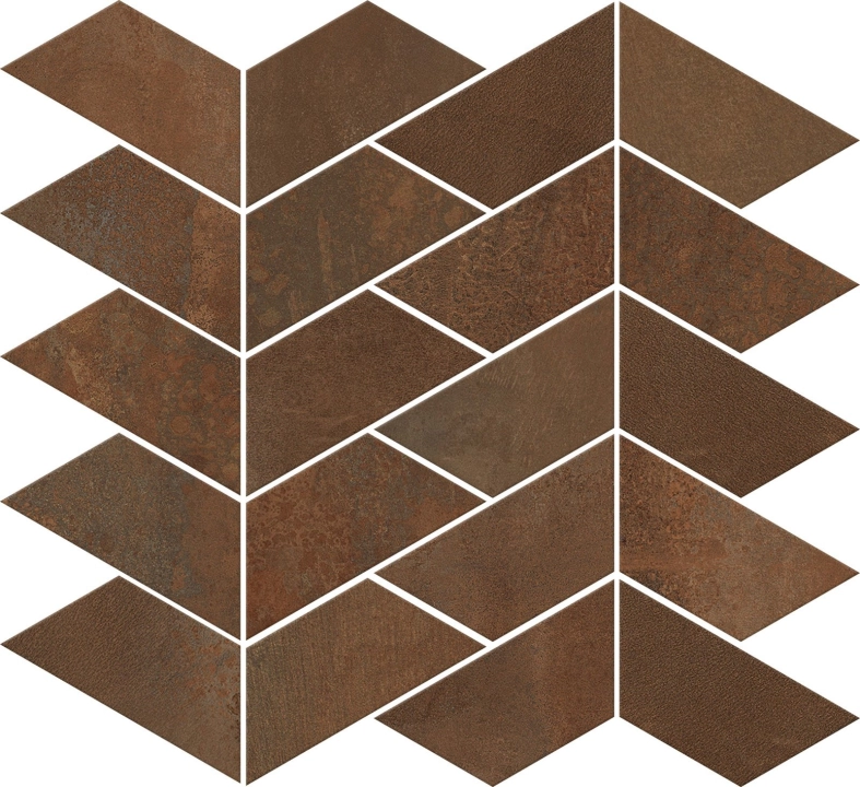 Abk Interno 9 Rust 30x29 - płytka imitująca metal