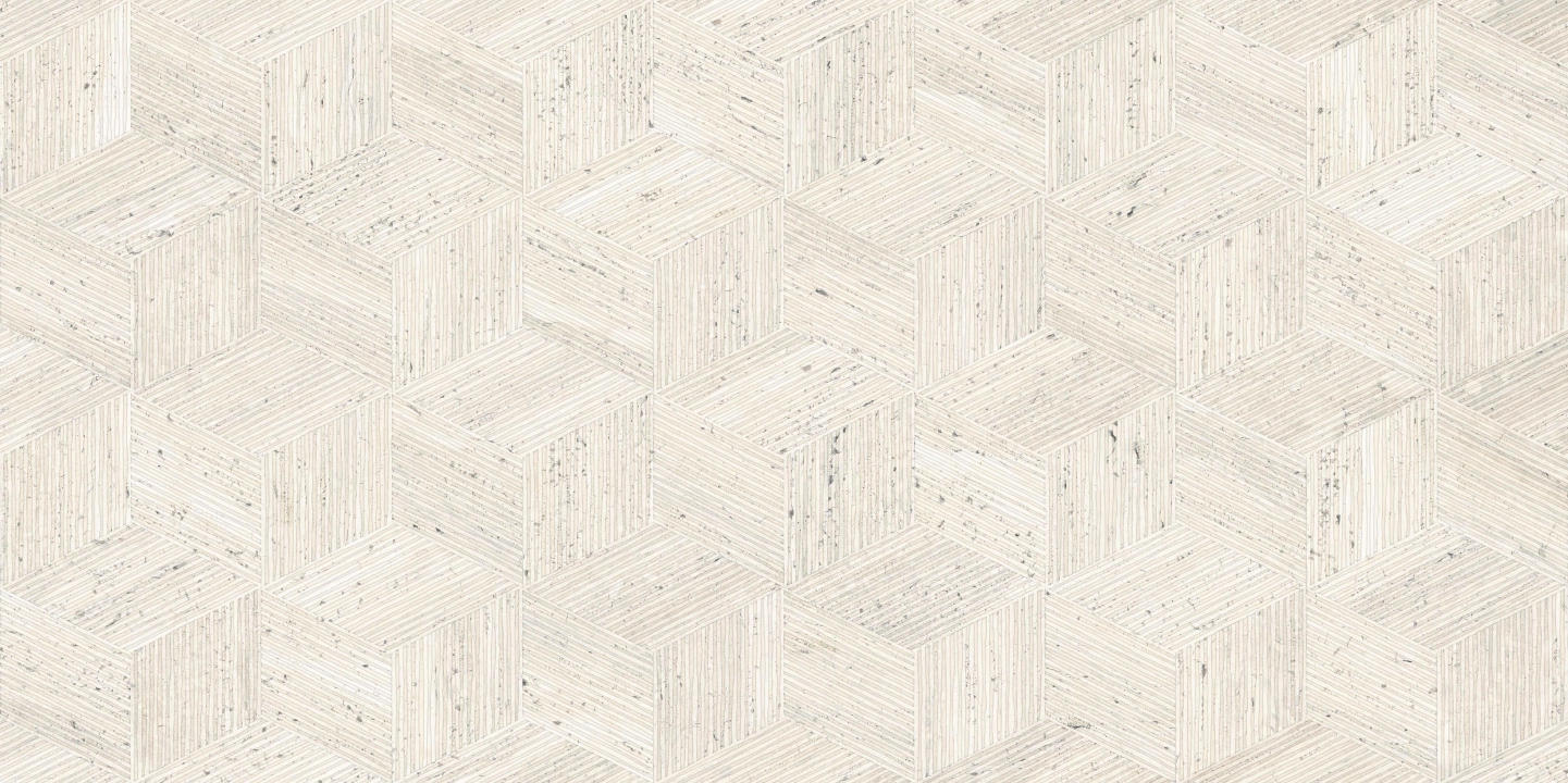 Abk Sensi Roma Ivory Anticato 3D 60x120 - płytka imitująca marmur