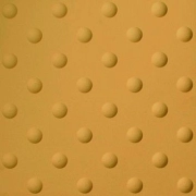 Casalgrande Padana Tactile Tondi Giallo Ocra błyszcząca 20x20 - płytka nierektyfikowana - płytka dekoracyjna