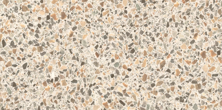 Casalgrande Padana Terrazzo Beige błyszcząca 30x60 - płytka imitująca lastryko